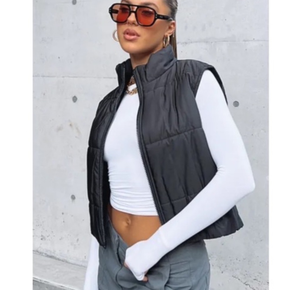 White Fox Boutique find my way puffer vest